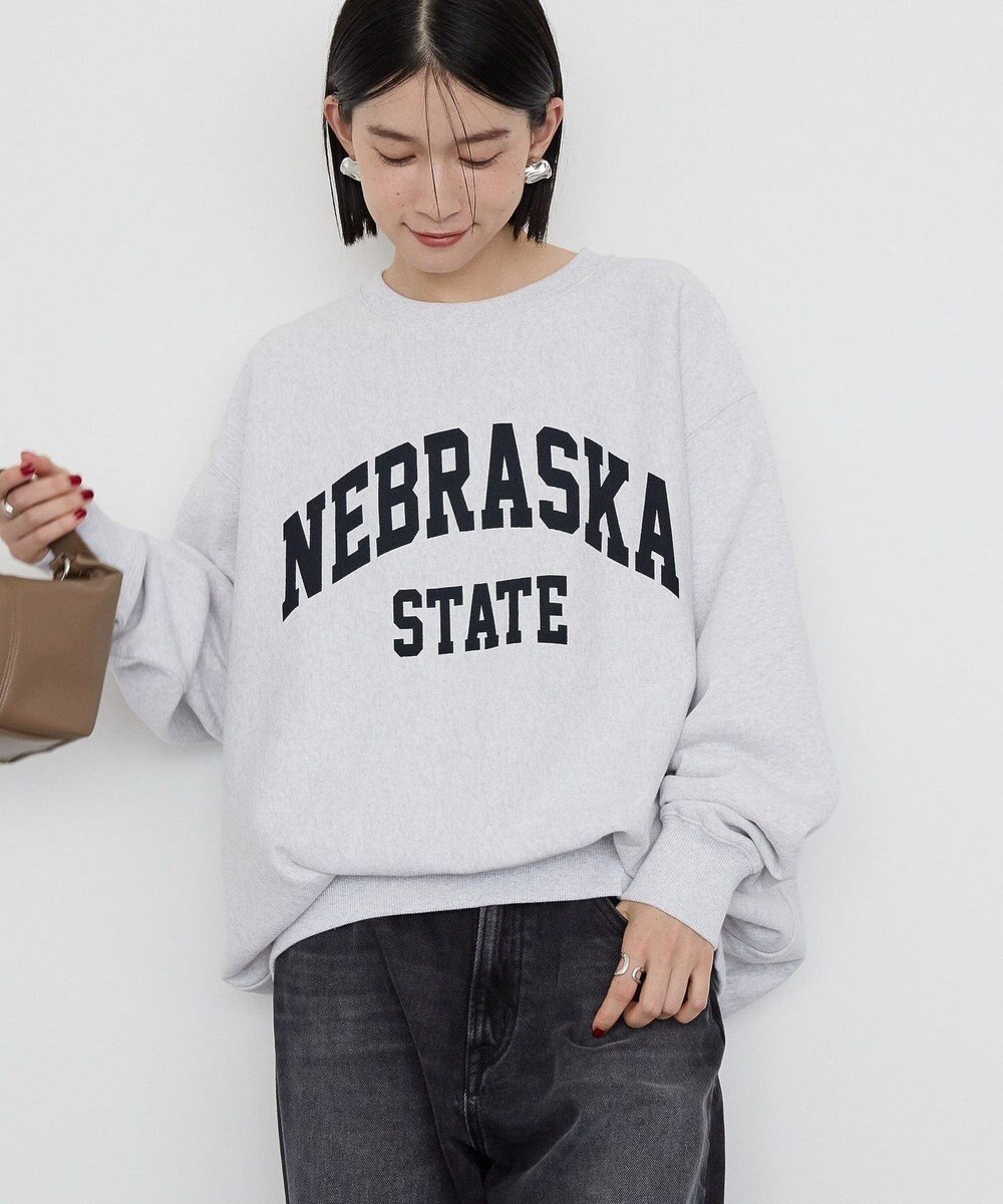 AMERICAN HOLIC ＮＥＢＲＡＳＫＡロゴプリントスウェット② 