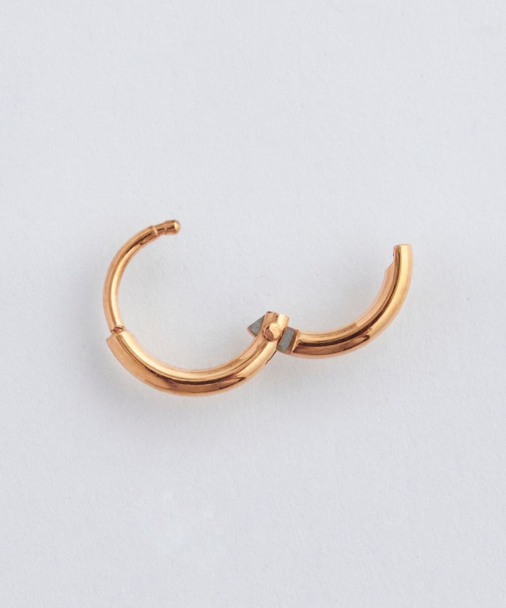 Phoebe 【金属アレルギー対応】ミニフープピアス(片耳)/サージカルステンレス ローズゴールド 
