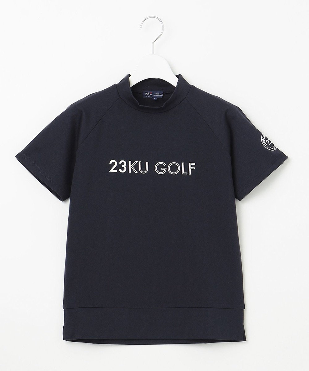 WOMEN】ロゴ 半袖モックネックシャツ / 23区GOLF | ファッション通販