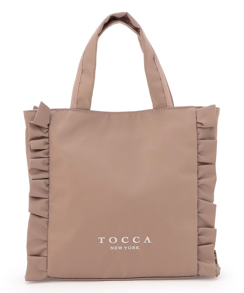 TOCCA 【美人百花掲載】【一部カラー撥水】TRIM WAVES MINITOTE ミニトートバッグ 