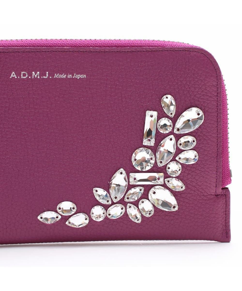 A.D.M.J. 【牛革】モーツァルト/スワロフスキー・クリスタル付オーガナイザーパース 