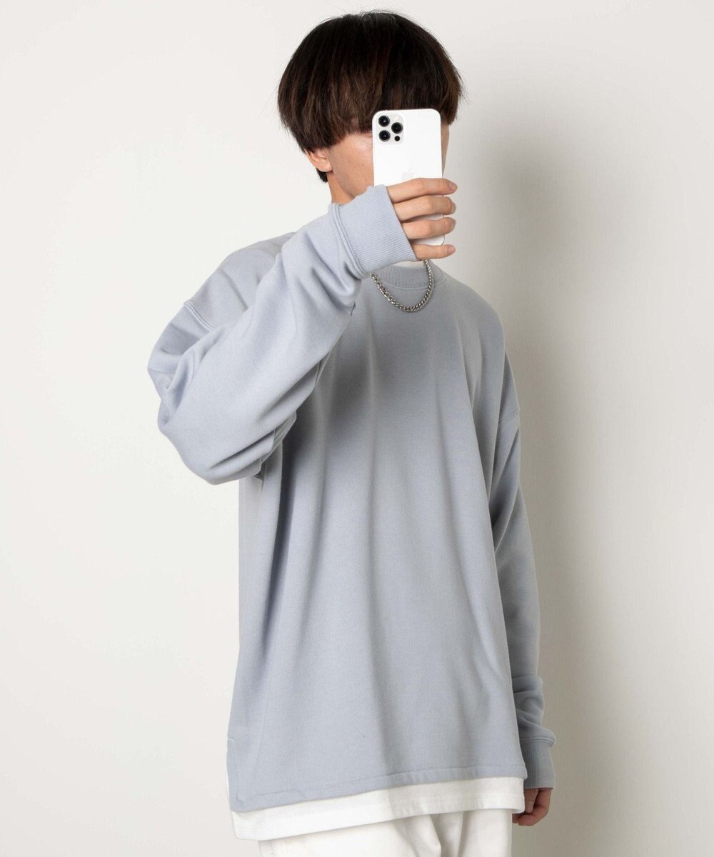 WEGO フェイクレイヤードプルオーバー 