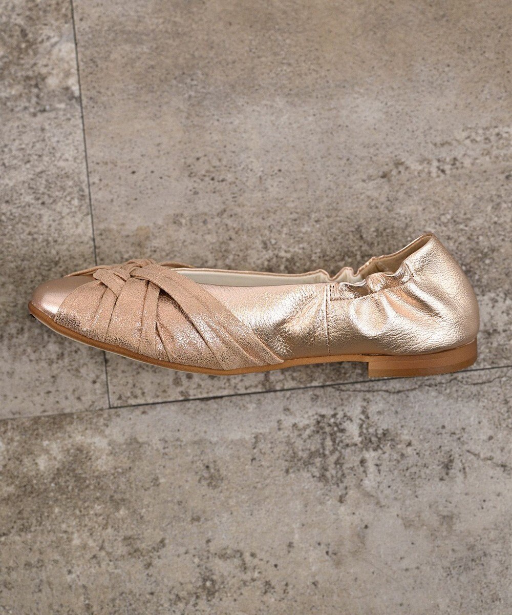 nouvelleRobe Oū 【本革・高反発】Square スクエアトゥ メッシュモチーフパンプス 