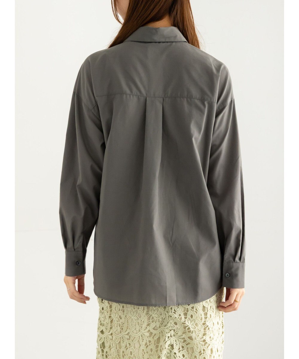 Te chichi ツイストデザインシャツ《2025Autumn catalog vol.2 item》 