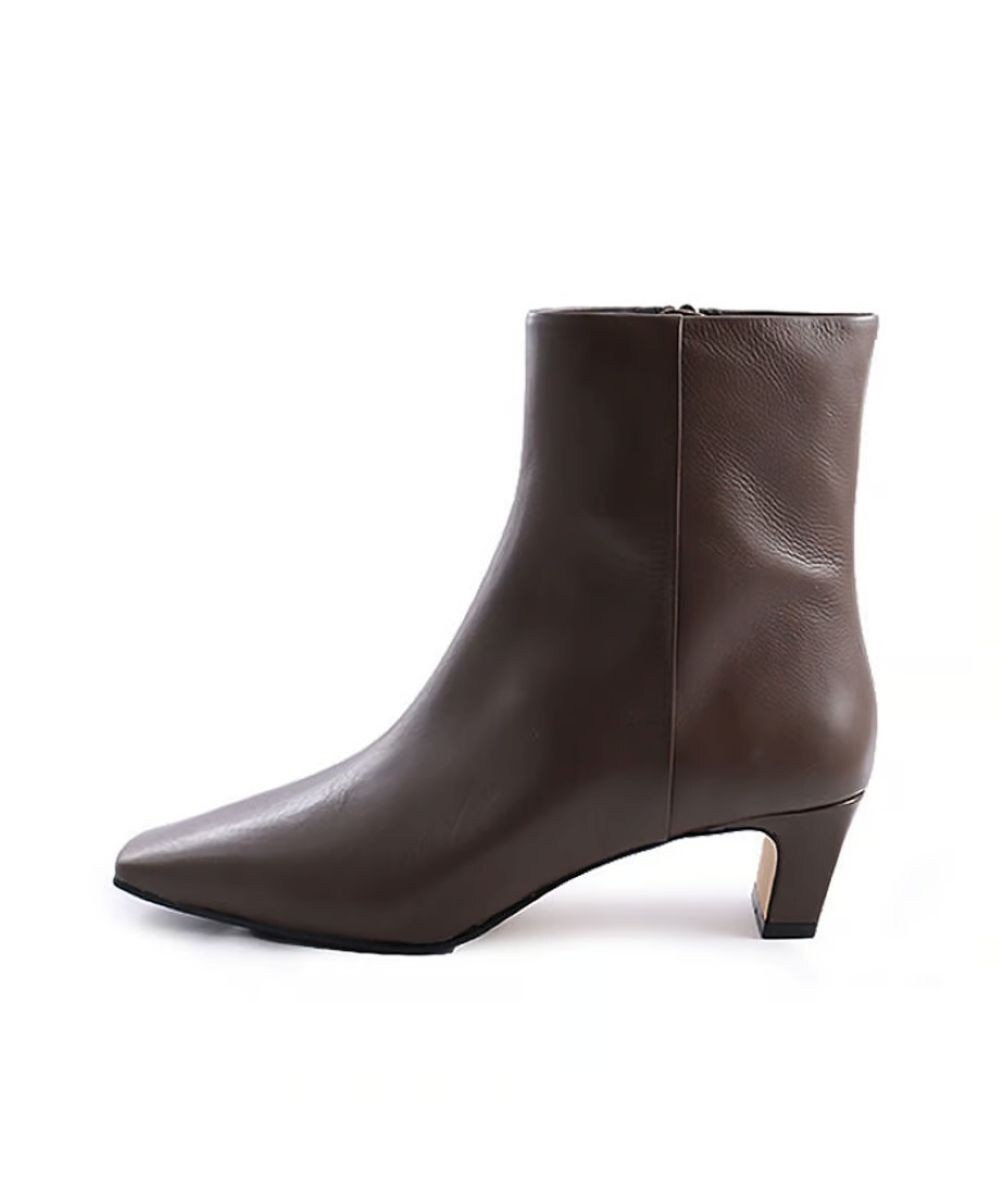 APOM イタリアンカーフ サイドジップアンクルブーツ 45 