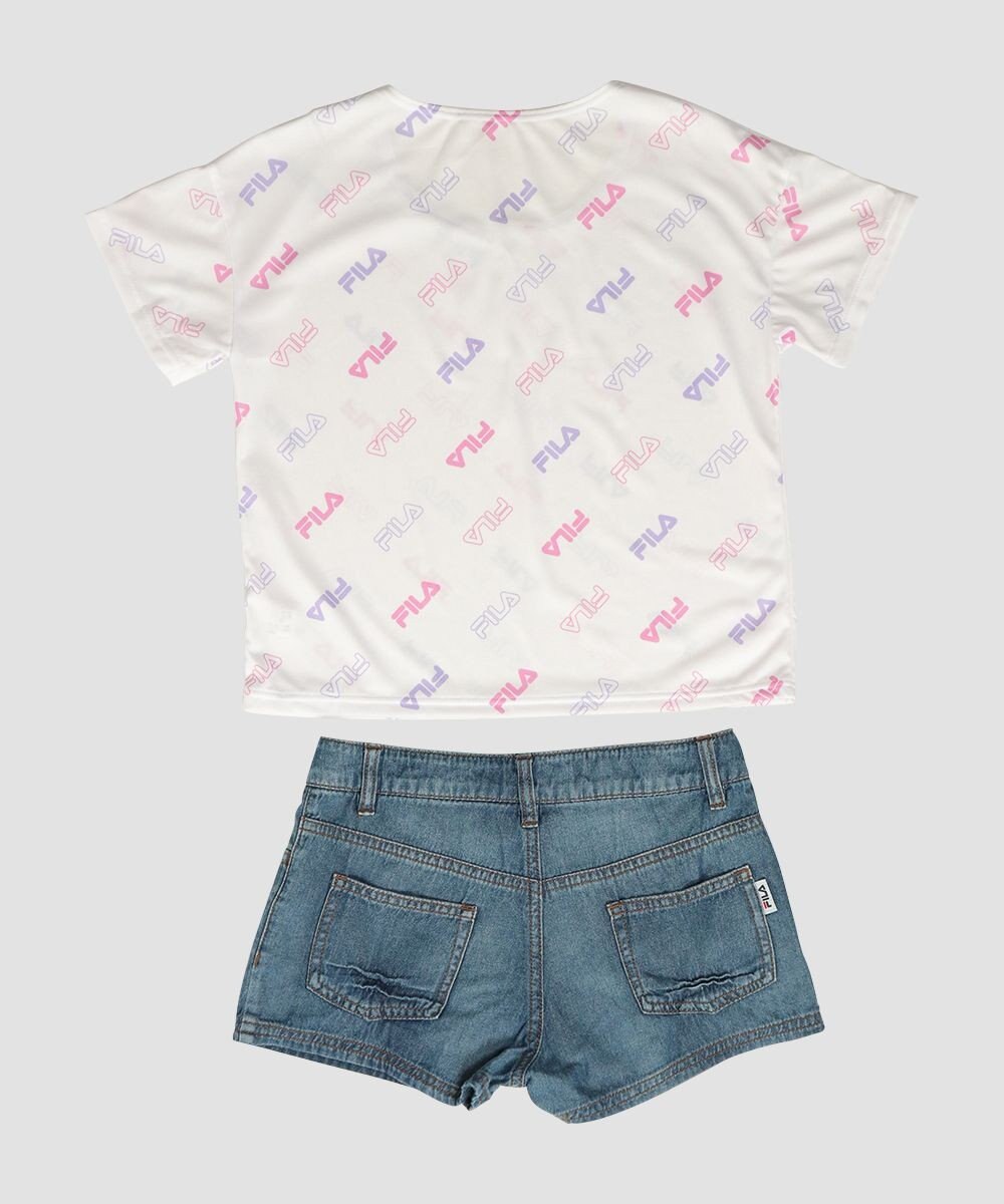 OP／FILA 【FILA】Ｔシャツ付きセパレート4点セット水着 