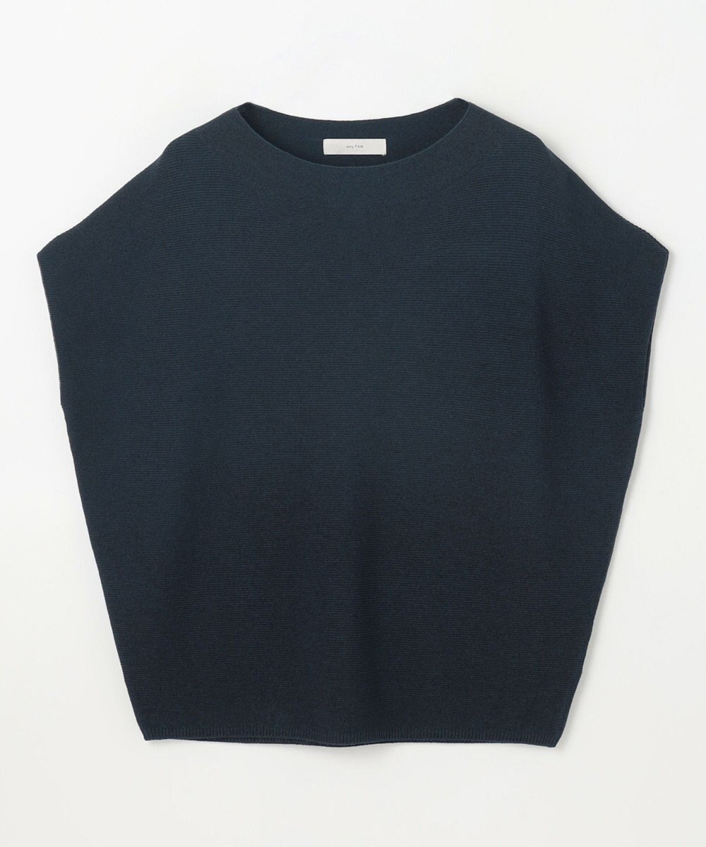 ANY 【新色追加/14色展開】アクリルガーターフレンチスリーブニット 