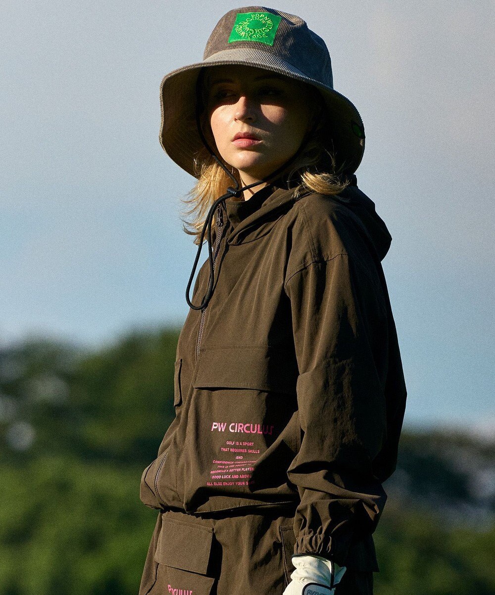 PW CIRCULUS 【撥水加工/軽量/ストレッチ】【WOMEN】ビッグポケット ブルゾン 