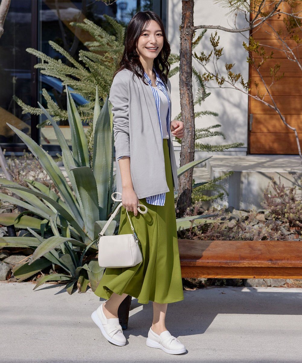 Tiaclasse 【新色追加・UVケア・接触冷感】“やみつき”着ながしロングカットソーカーデ 