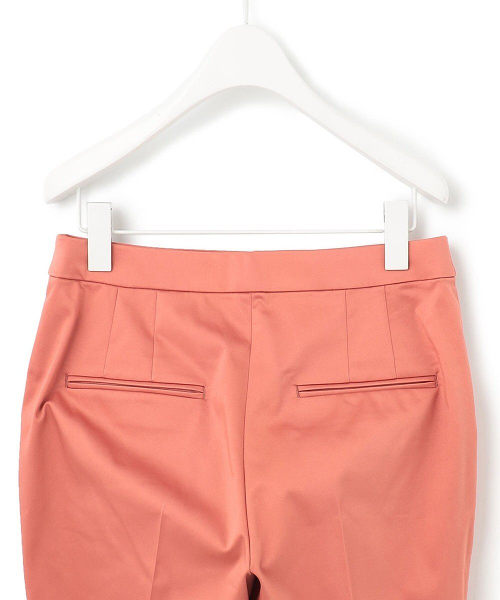 ICB 【洗える】T/Cストレッチサテン スティックパンツ 