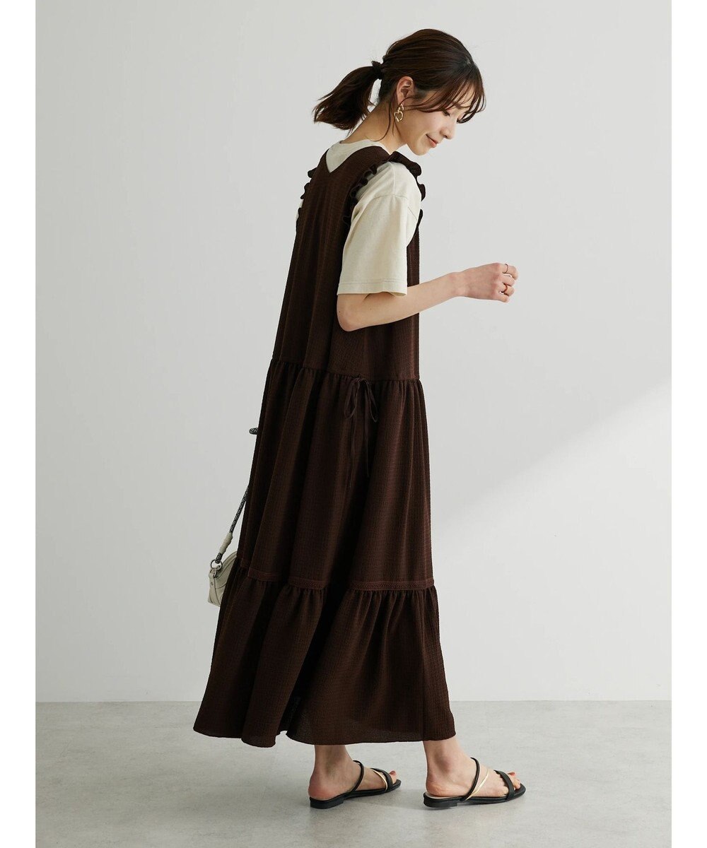 Green Parks ■ＥＳＣＡＲ　ドロストギャザーワンピース 