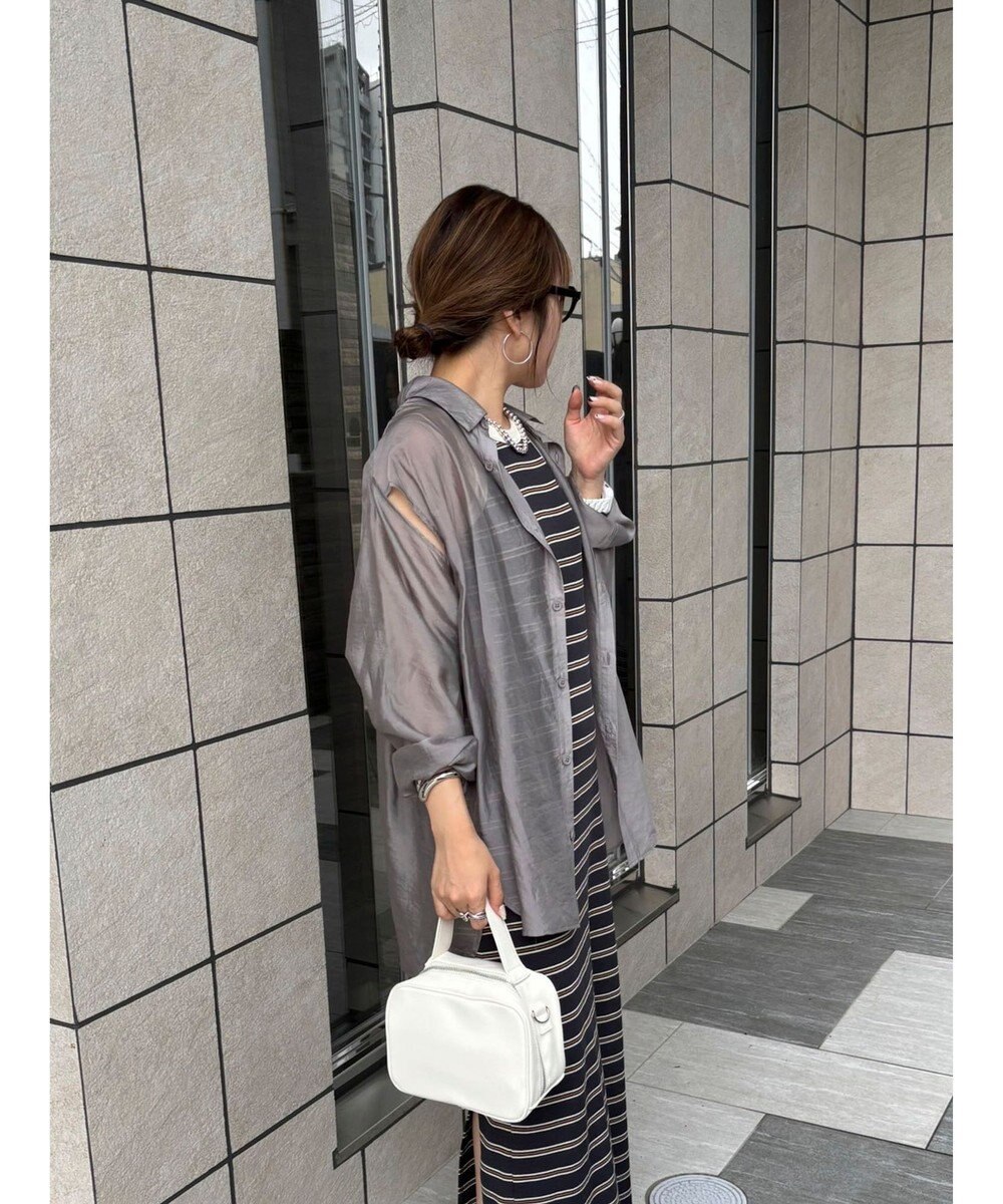 Green Parks ショルダースリット２ＷＡＹシャツ 