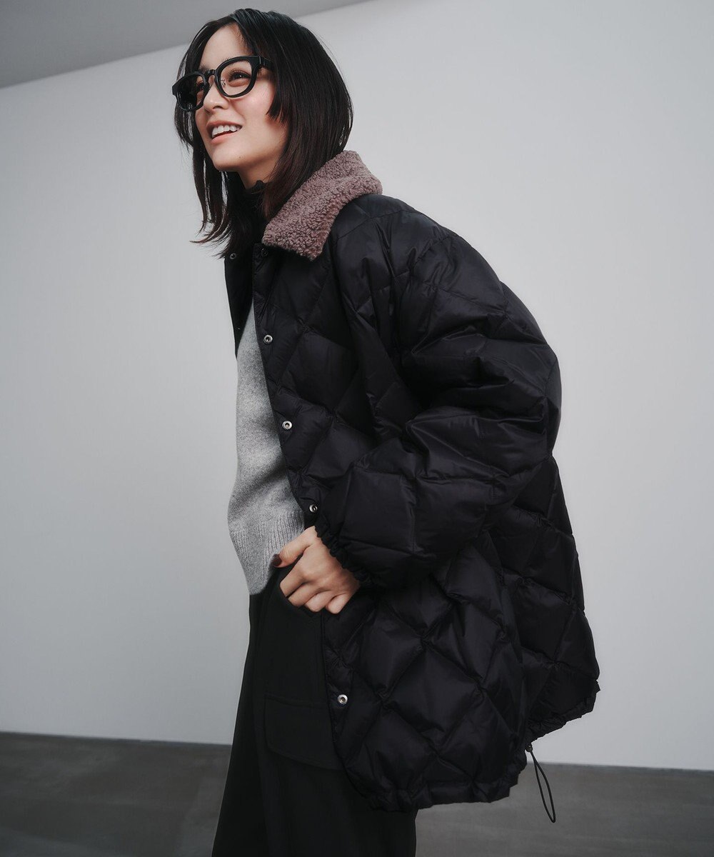 UNFILO L カシミヤブレンド クルーネックニット 