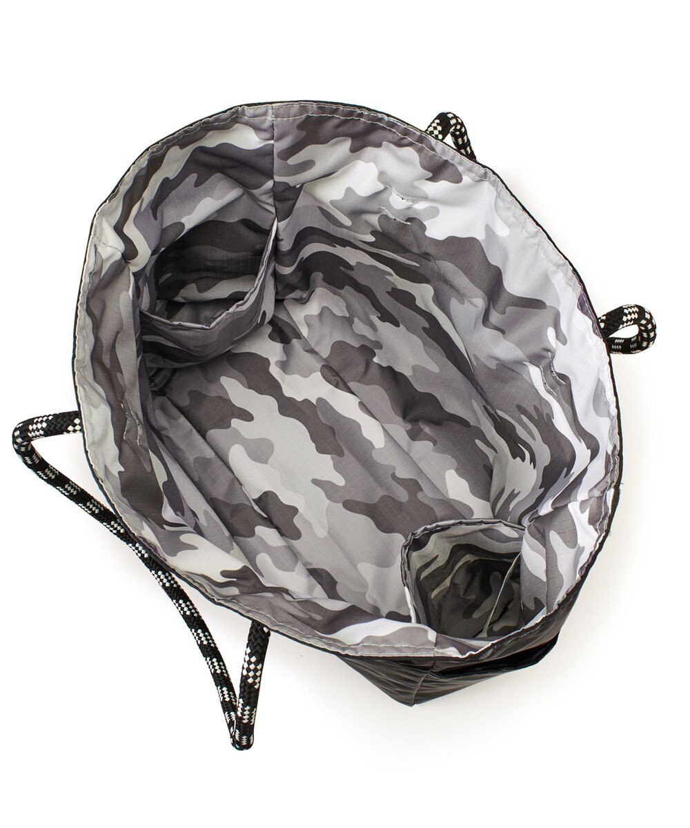 LeSportsac ML 2 WAY TOTE        /2ウェイブラック/グレーカモ 