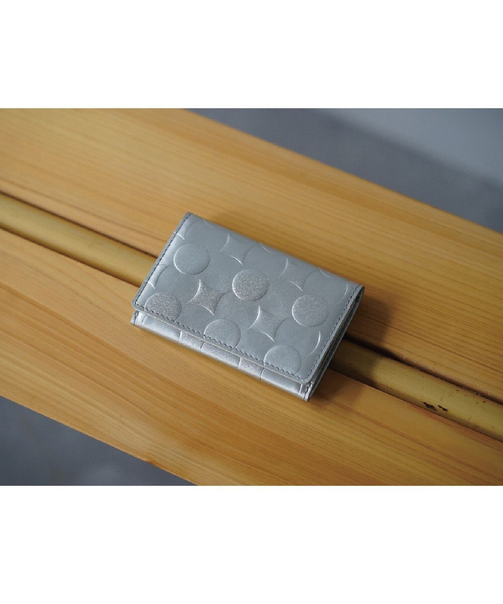 MIYABIYA La quoh with kirakaracho 南蛮七宝 エンボスレザー カードケース 