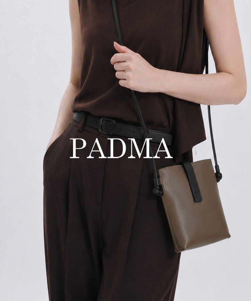 style code 【PADMA/パドマ】ベルトデザイン　シュリンクレザーマルチポシェット 