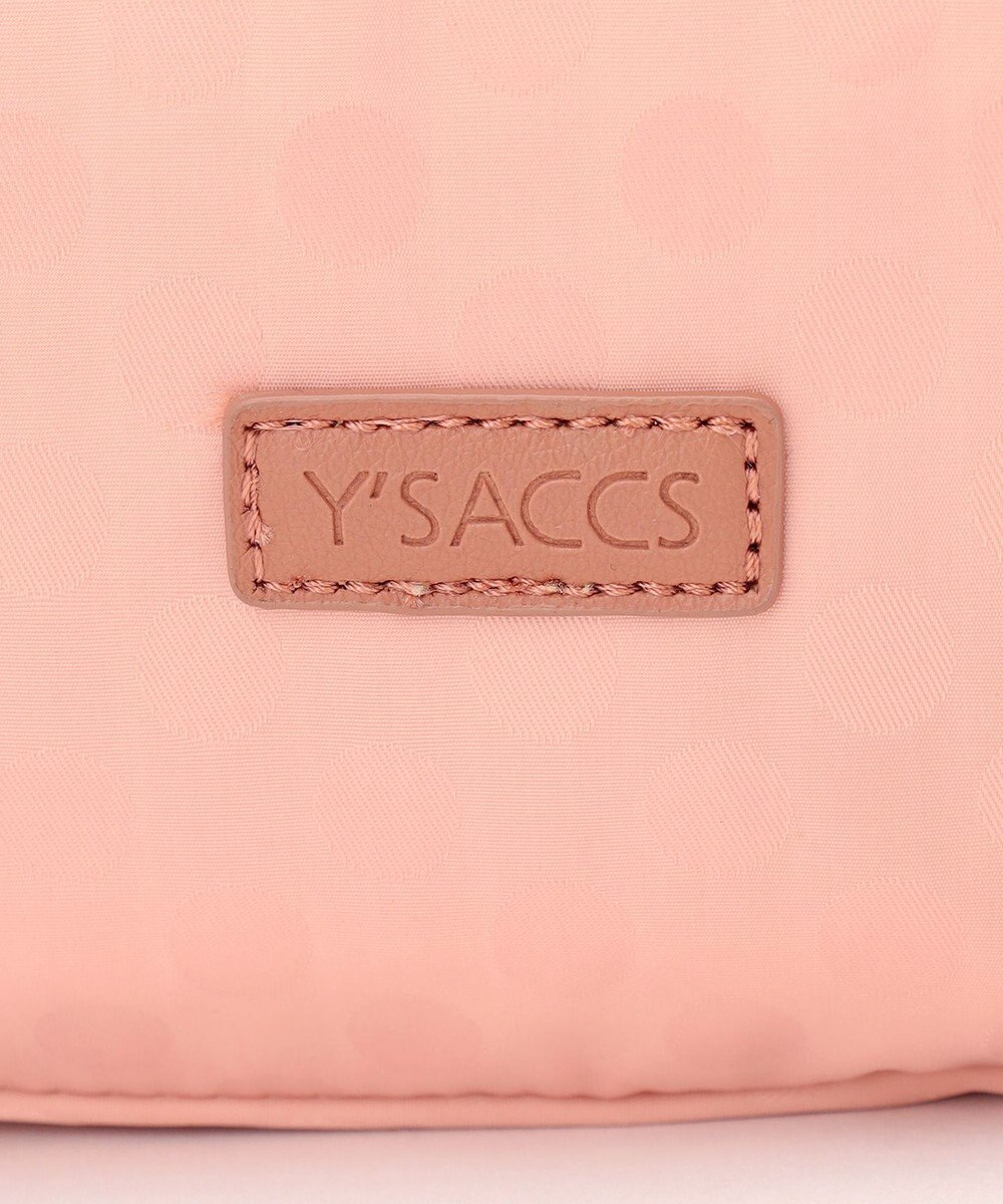 Y'SACCS ポーチ付きドットジャカードトート 