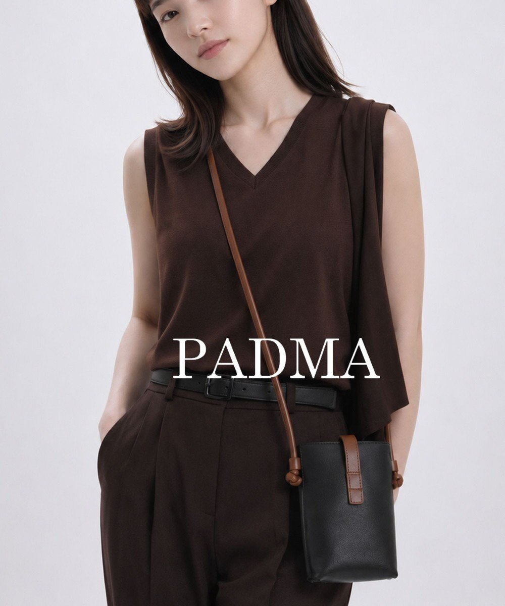 style code 【PADMA/パドマ】ベルトデザイン　シュリンクレザーマルチポシェット 