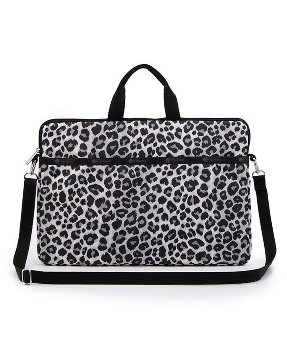 LeSportsac TH LAPTOP CASE 15/ニュートラルレオパード 