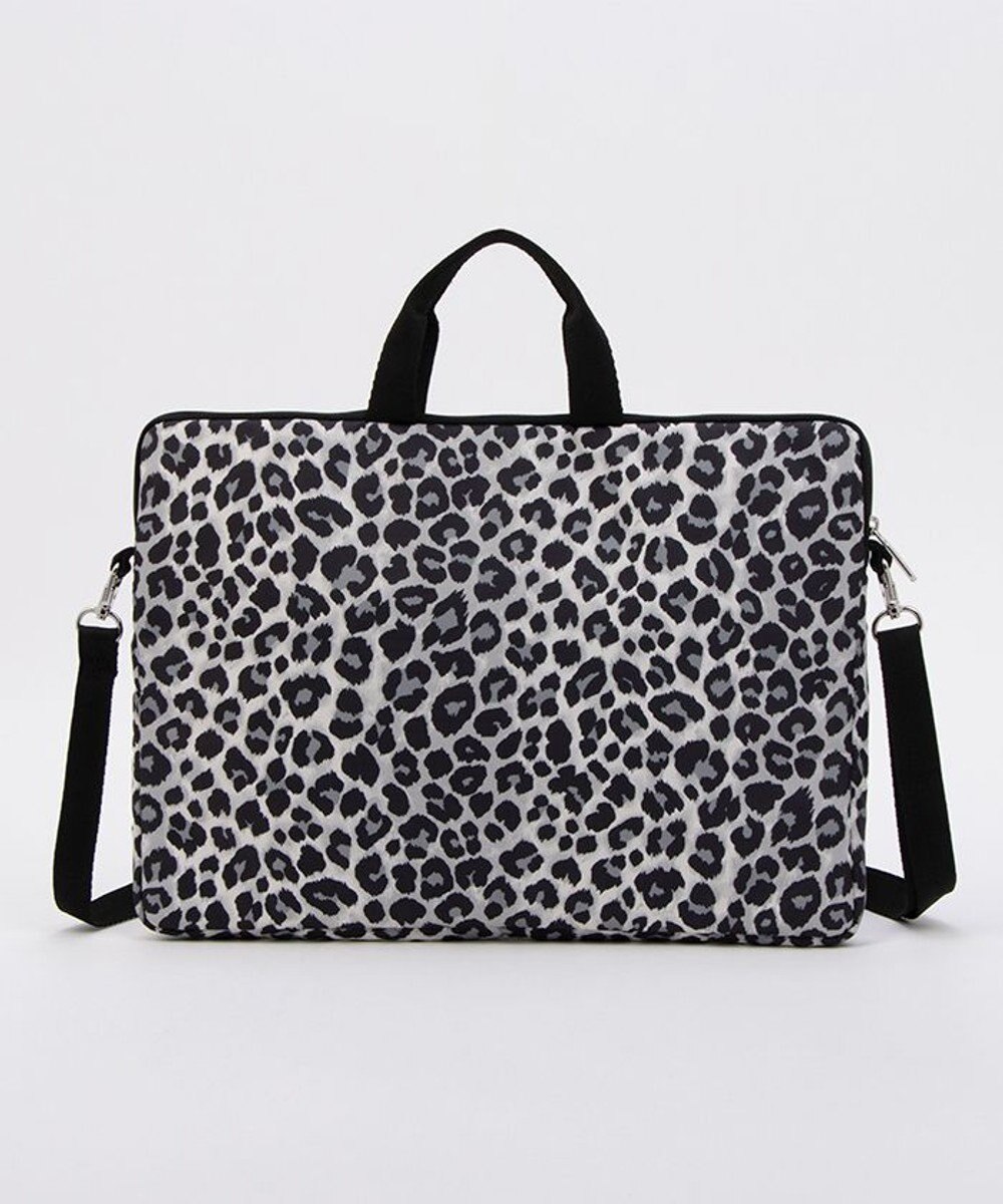 LeSportsac TH LAPTOP CASE 15/ニュートラルレオパード 