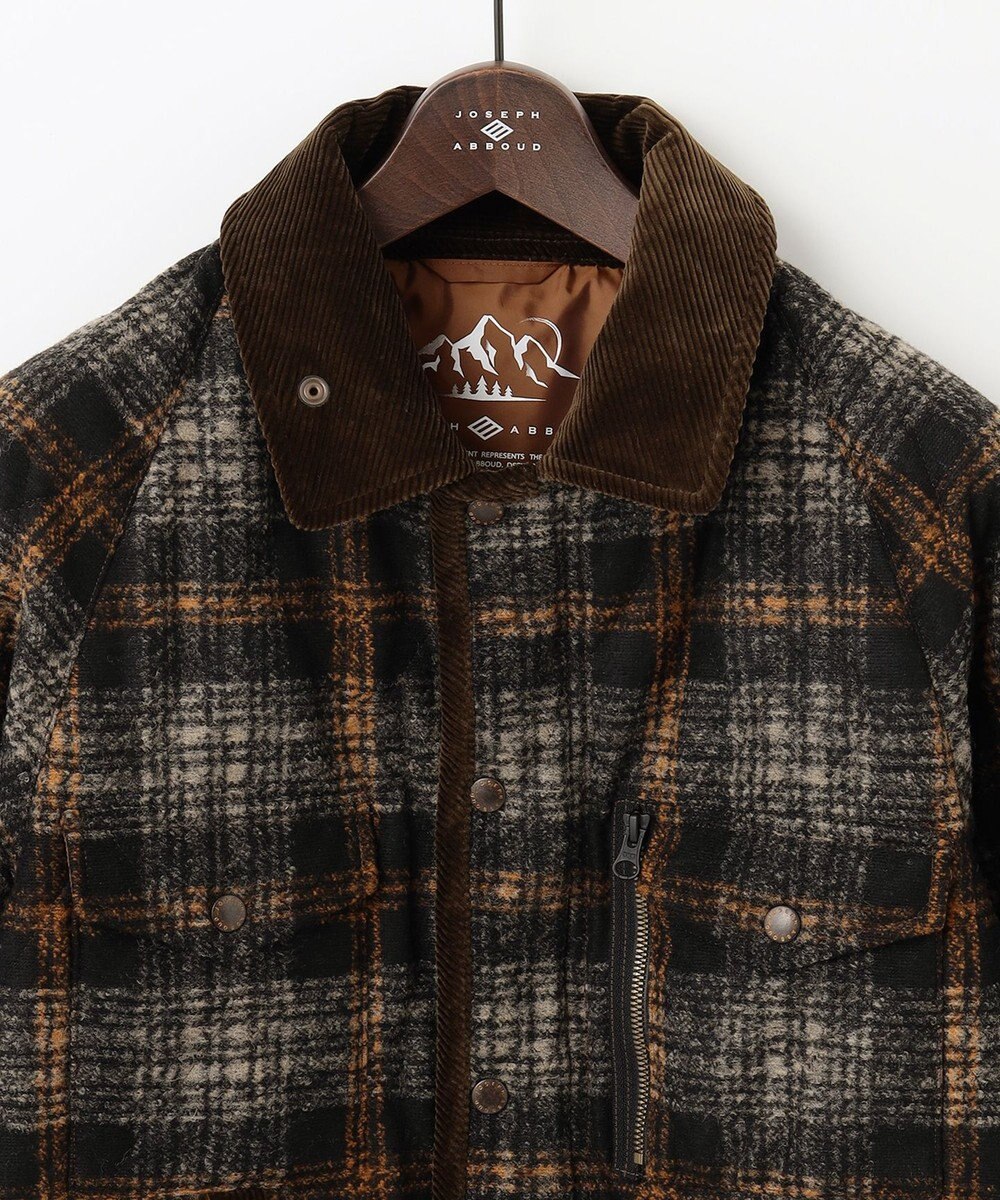 JOSEPH ABBOUD MOUNTAIN 【UNISEX】軽量/中綿 ダブルフェイスブルゾン 