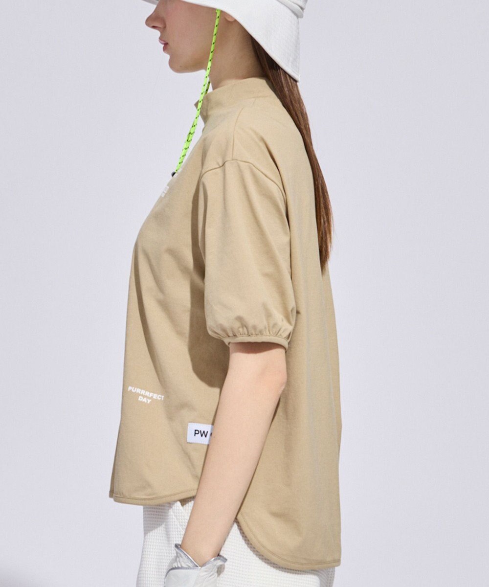 PW CIRCULUS 【WOMEN】パフスリーブモックT  2026年モデル ゴルフウェア レディース 