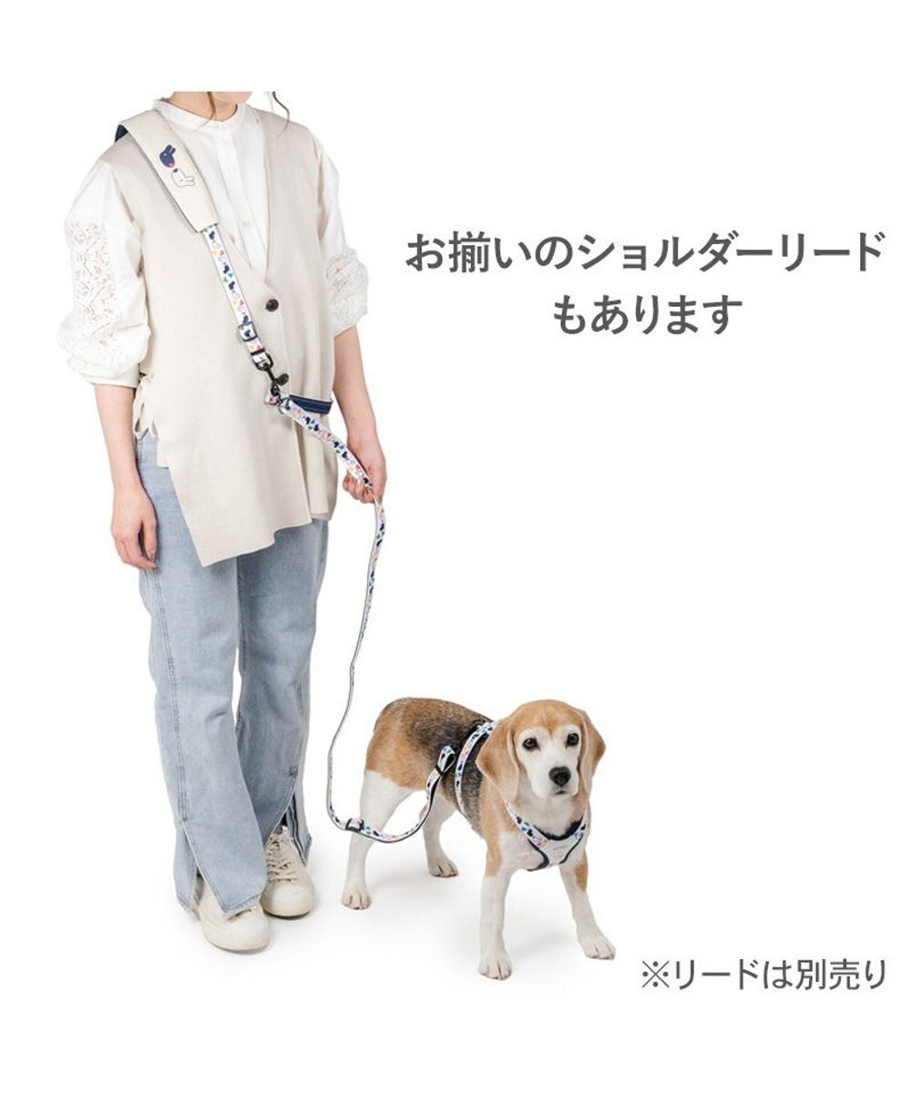 PET PARADISE リサとガスパール アクティブハーネス 《三角柄》 ＳＭ 中型犬 