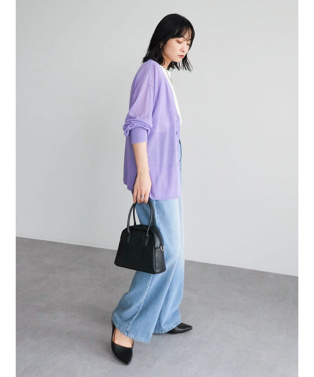 Green Parks 接触冷感Ｖネックカーデ 