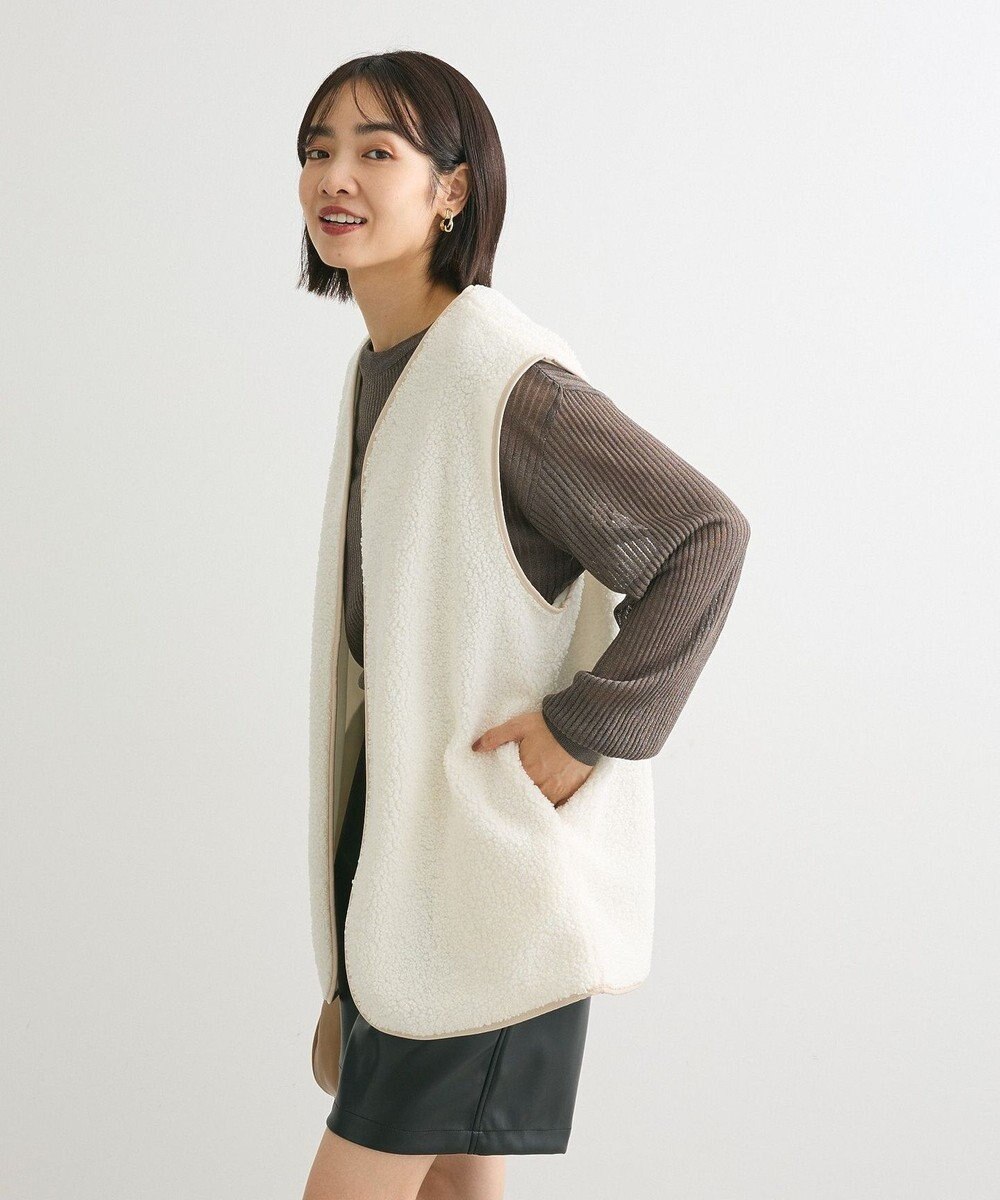 Green Parks ラメシアーリブニットプルオーバー 