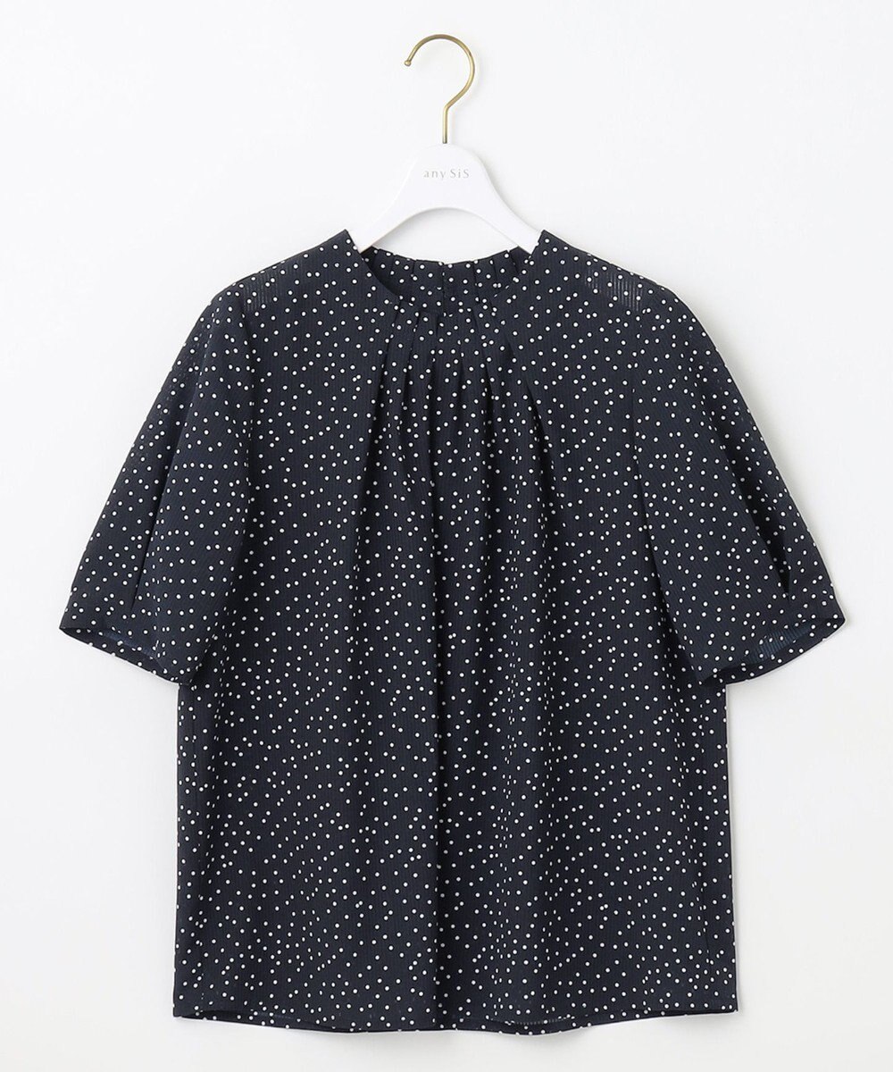 ANY SIS 【美人百花6月号掲載】シアーストライプ ブラウス 