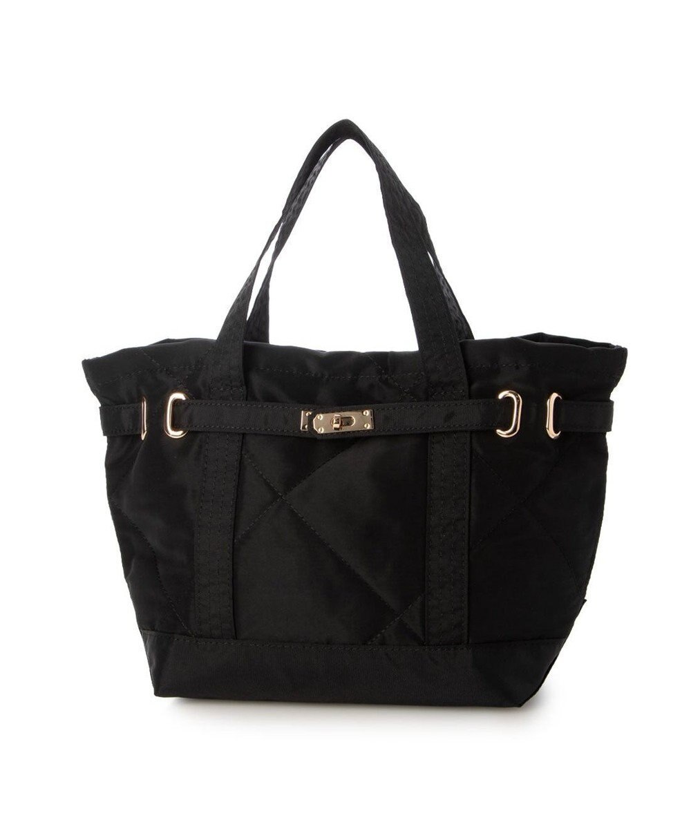 UNBILLION カシュカシュ cachecache / ヒネリ金具2wayナイロンキルティングトートM 