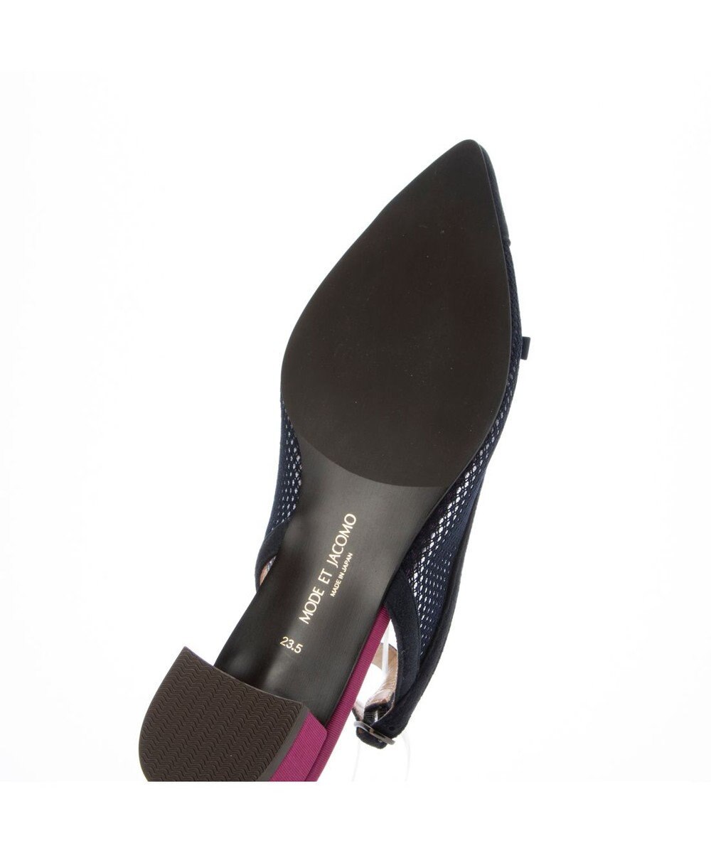 MODE ET JACOMO <MODE ET JACOMO>リボンモチーフチュールバックベルト 