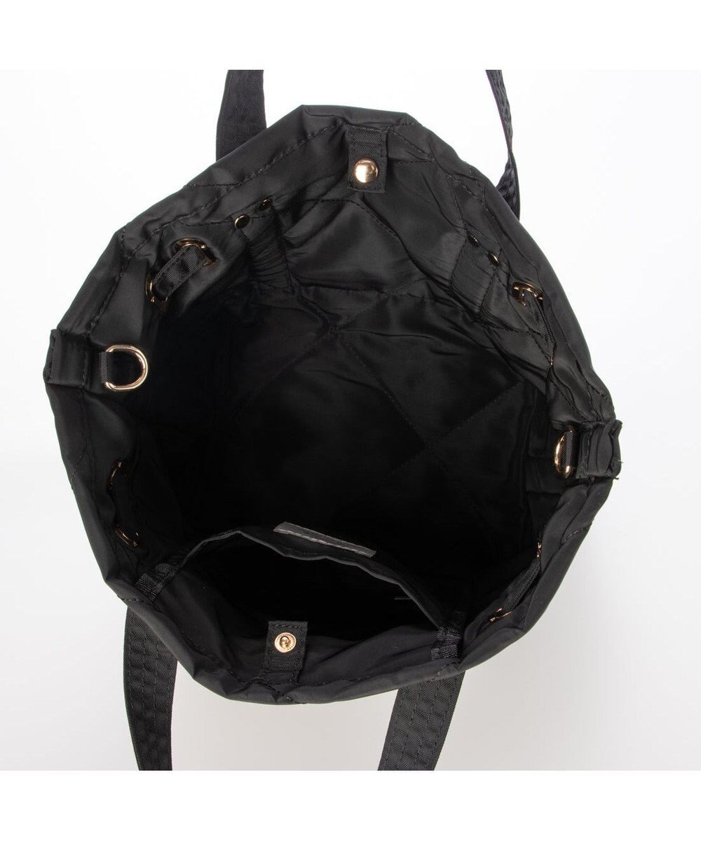 UNBILLION カシュカシュ cachecache / ヒネリ金具2wayナイロンキルティングトートM 
