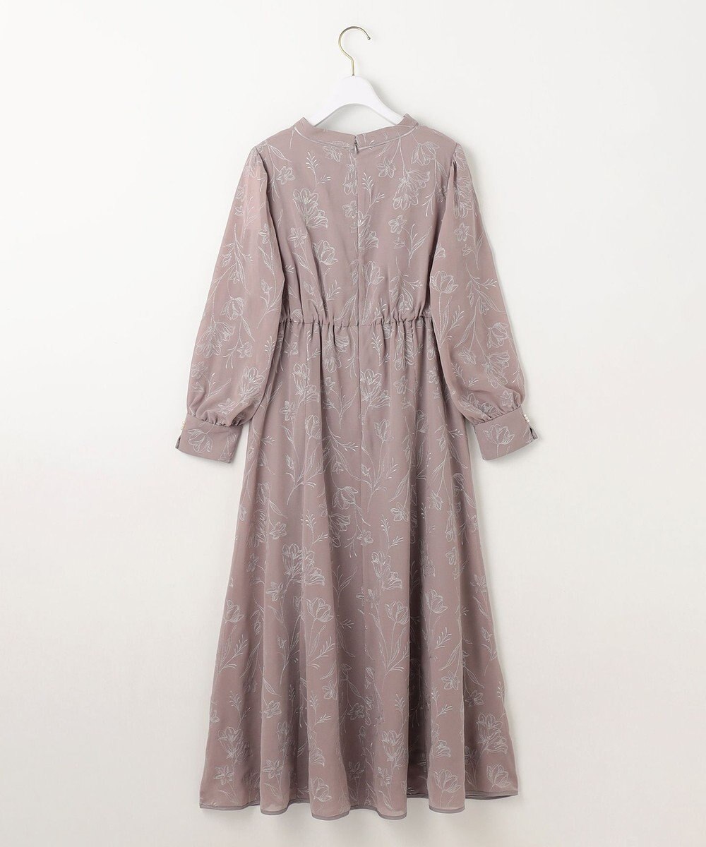 ANY SIS 【Lily Calin】ラインエンブロイダリー ドレス 