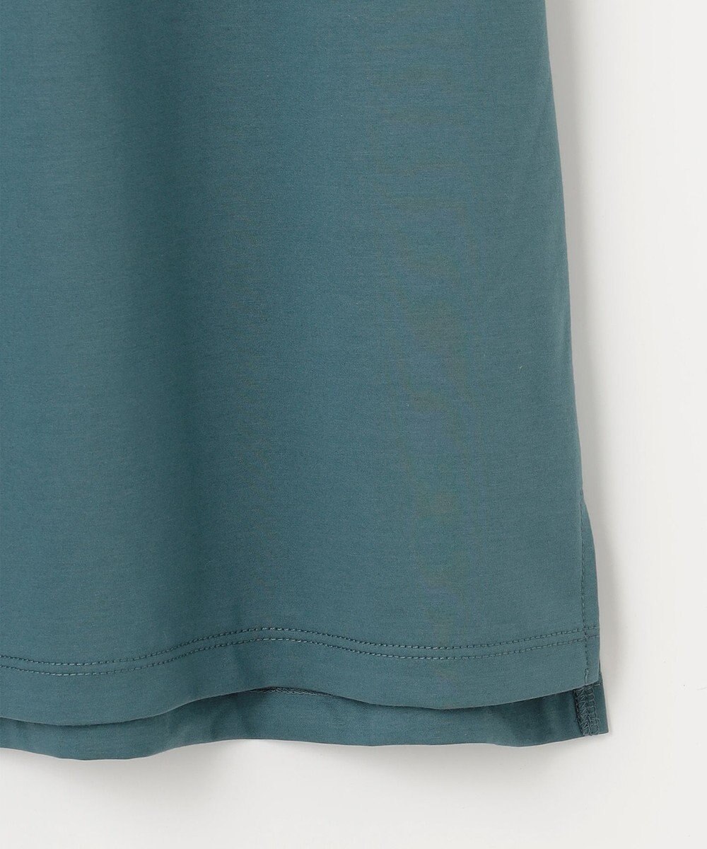 J.PRESS LADIES L 【接触冷感】プレーティングジャージー モックネック カットソー 