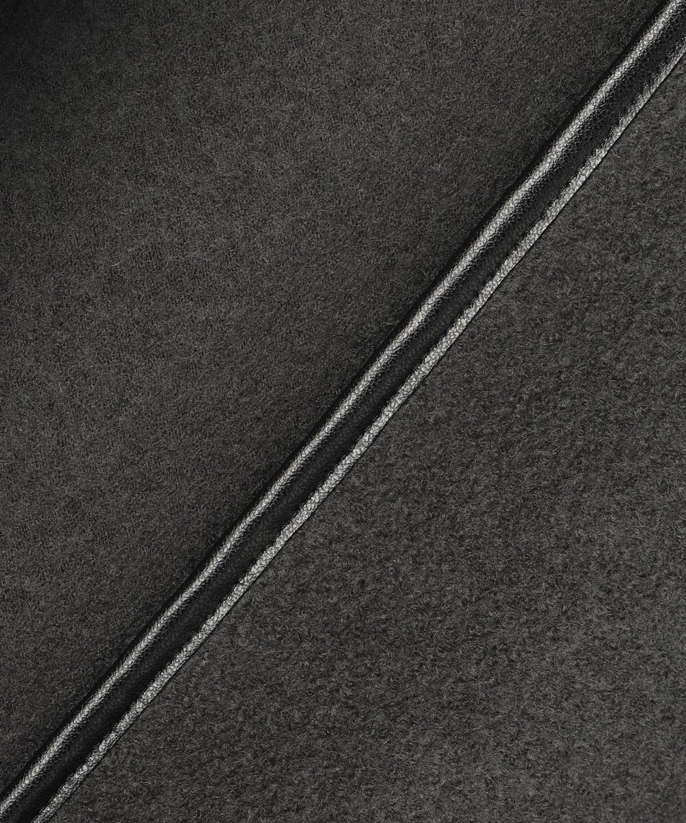 23区 コンプレストパイル ノーカラー アウター 