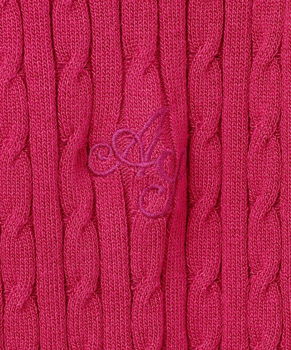 ANY SIS ケーブルニット カーディガン 