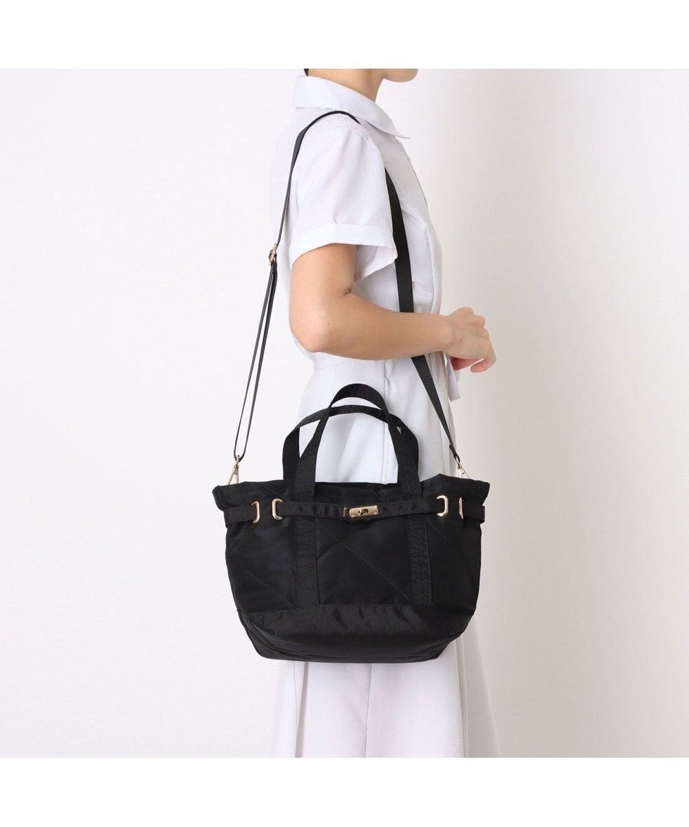 UNBILLION カシュカシュ cachecache / ヒネリ金具2wayナイロンキルティングトートM 