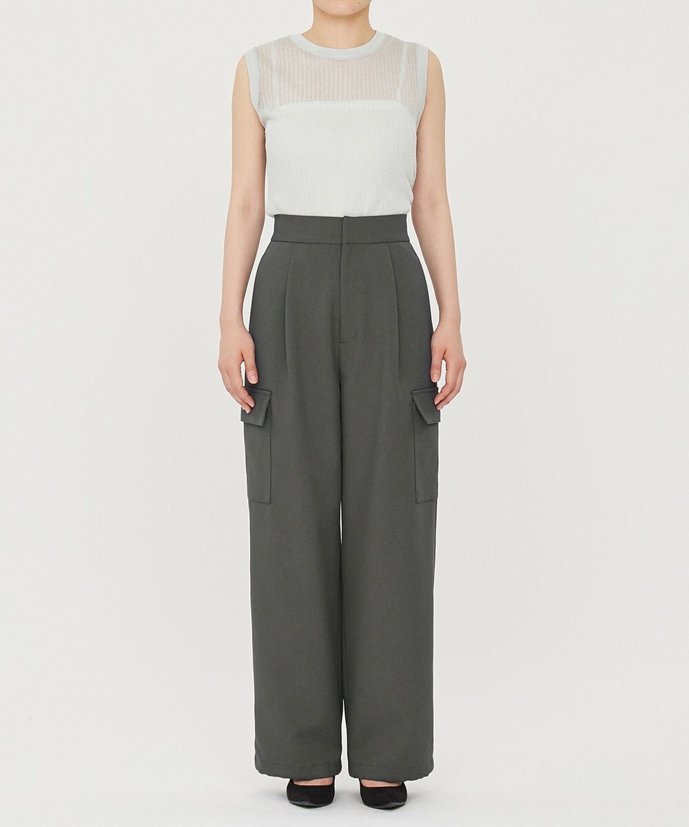 uncrave 【防シワ・洗濯機洗い可】ドライタッチツイル カーゴ パンツ（uncrave STANDARD） 