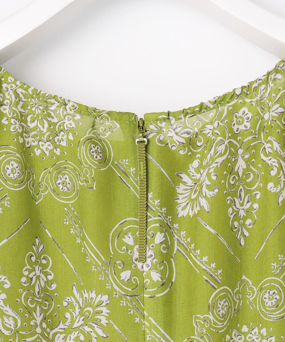 自由区 S 【カタログ掲載】ロータスタイルプリント ワンピース 