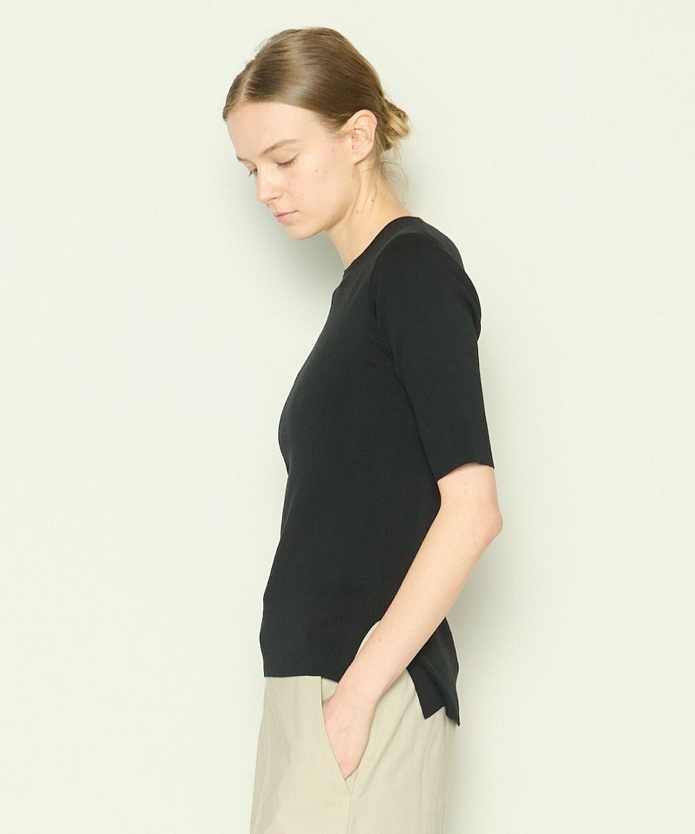 JOSEPH 【洗える】フィールコットン　ニットTEE 