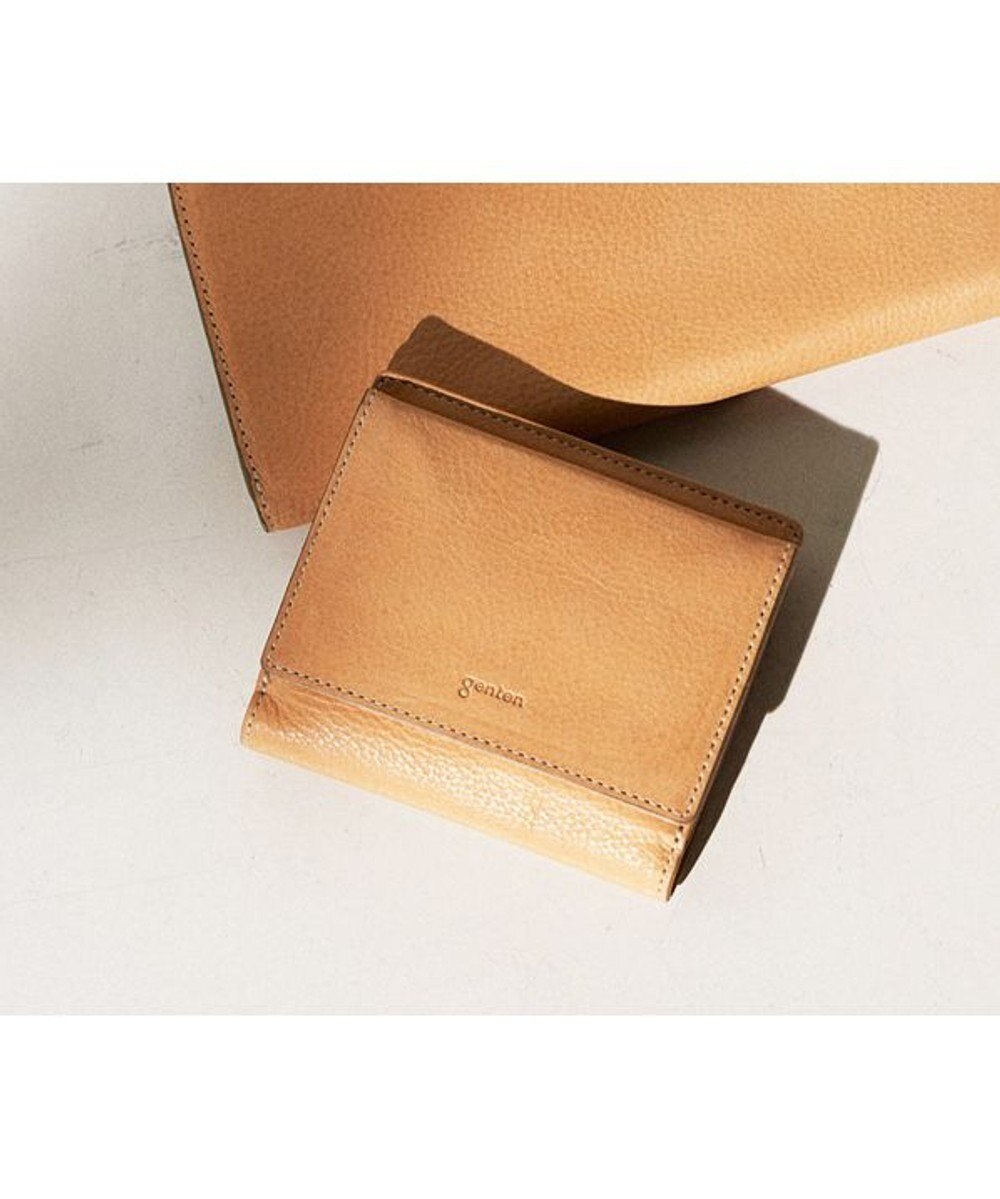 genten クオイオ  二つ折り財布 