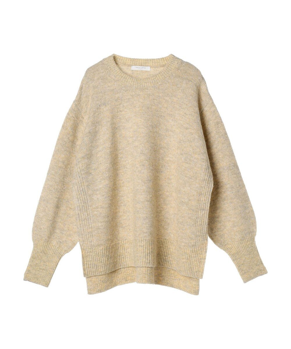 Green Parks ラメ糸ミックスニットプルオーバー 