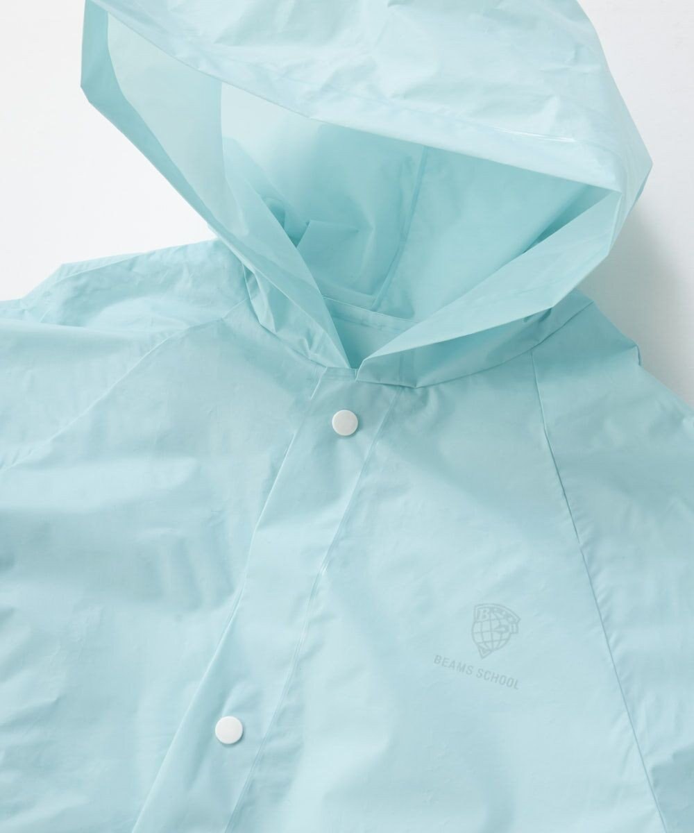BEAMS SCHOOL シームレスレインコート 