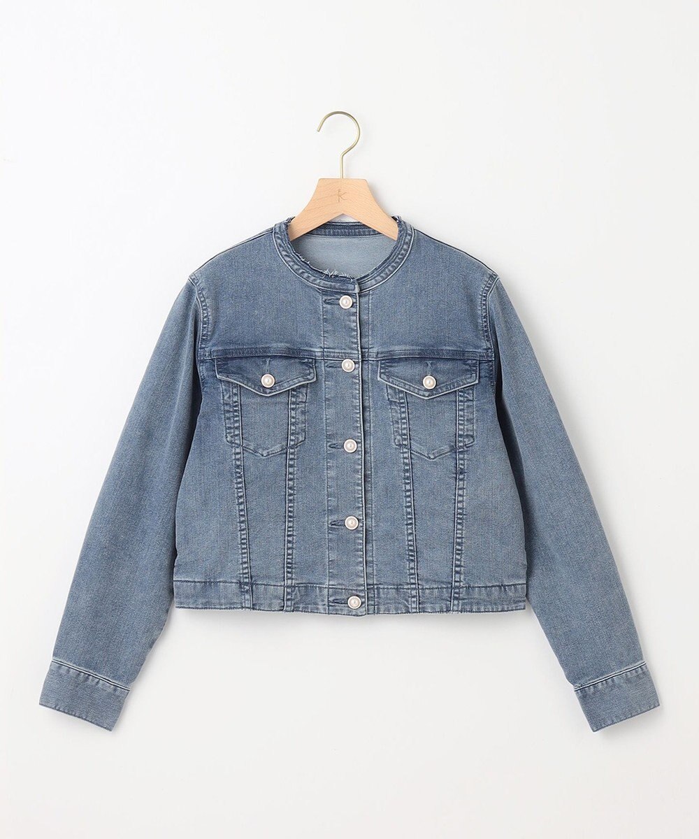 組曲 L 【23AW】パールボタンデニム ジャケット 