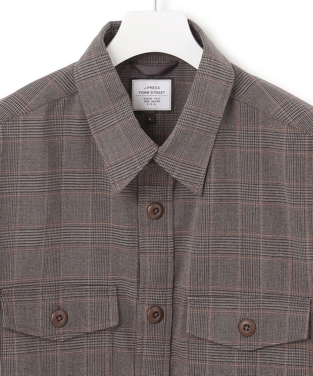 J.PRESS YORK STREET 【UNISEX】チェックCPOジャケット 