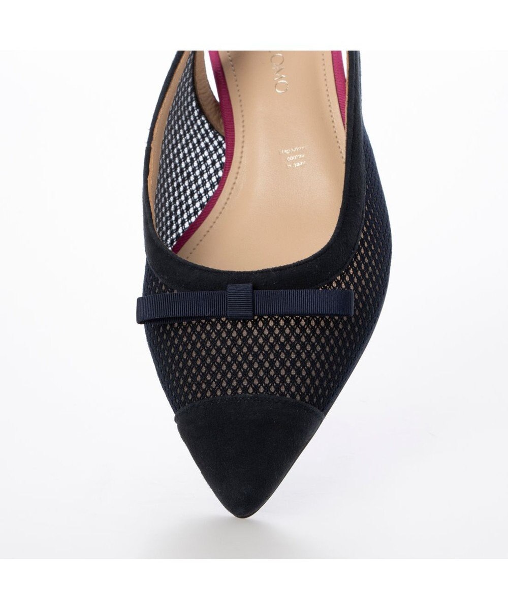 MODE ET JACOMO <MODE ET JACOMO>リボンモチーフチュールバックベルト 