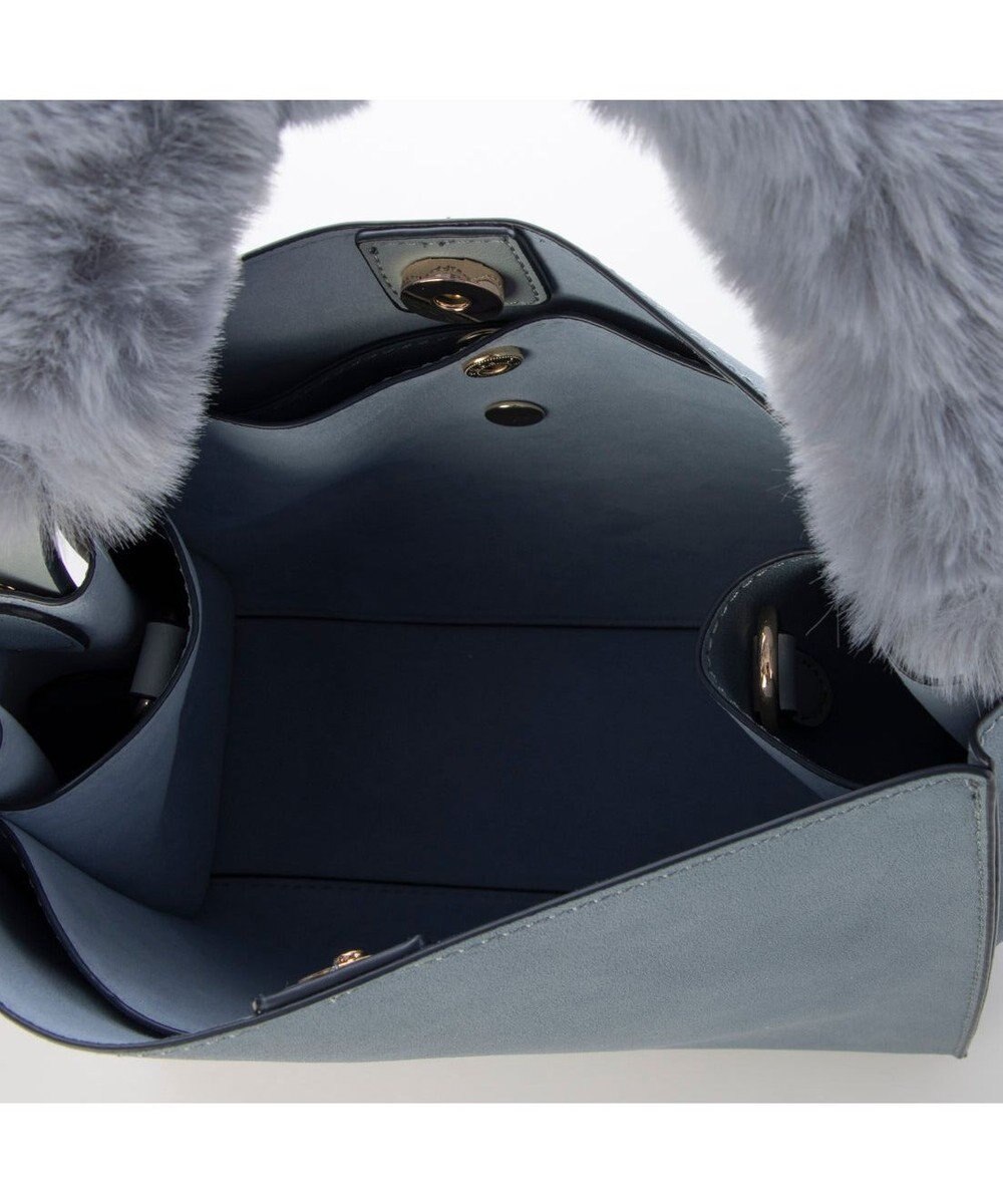 UNBILLION カシュカシュ cachechche / 横ヒネリインバッグセットファーハンドル 