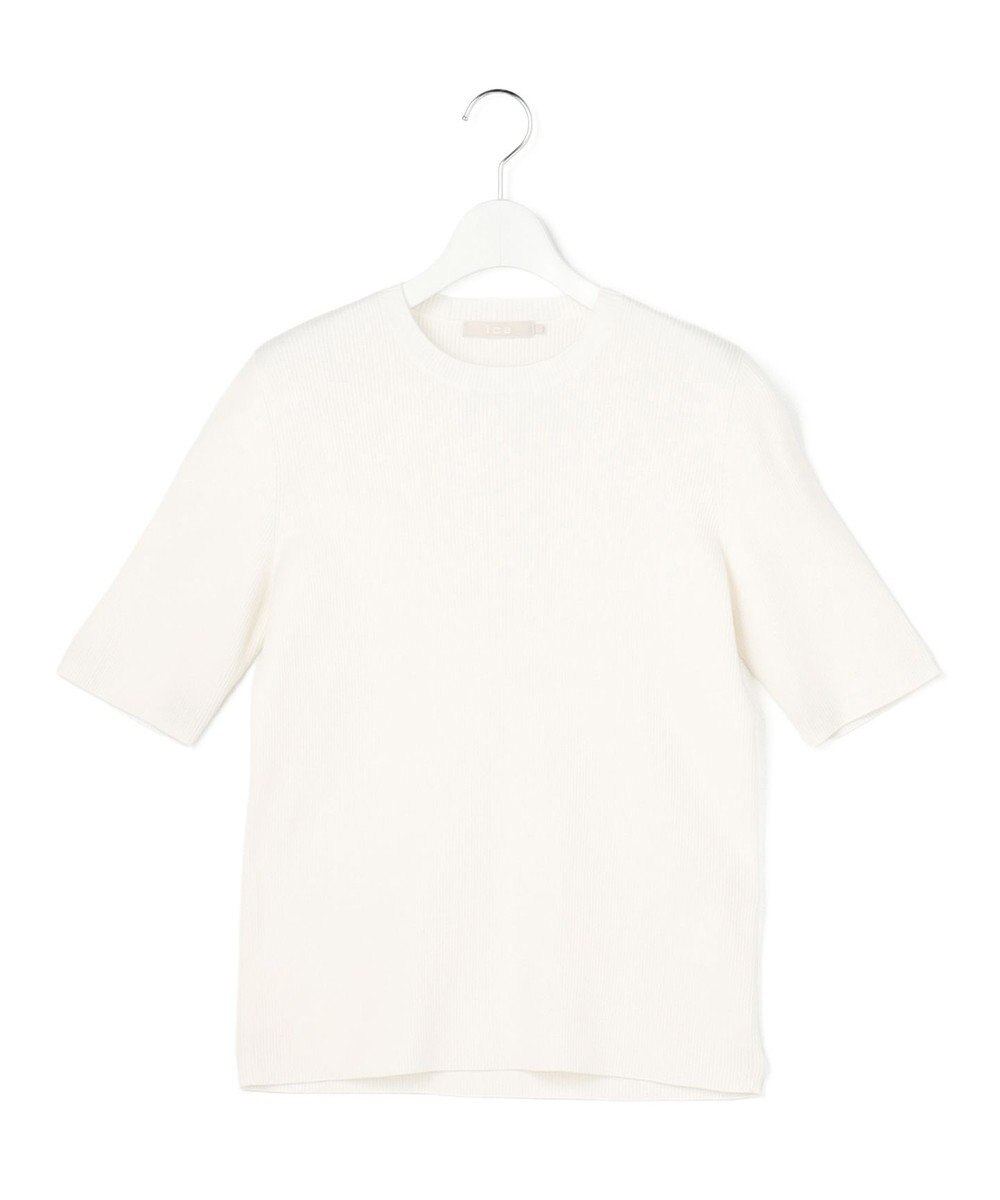 ICB L オーガニックコットン リブニット 