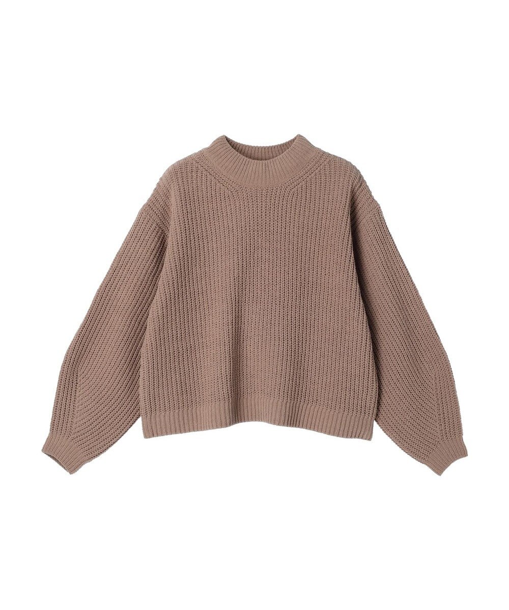 earth music&ecology マットベロアモールプルオーバー 